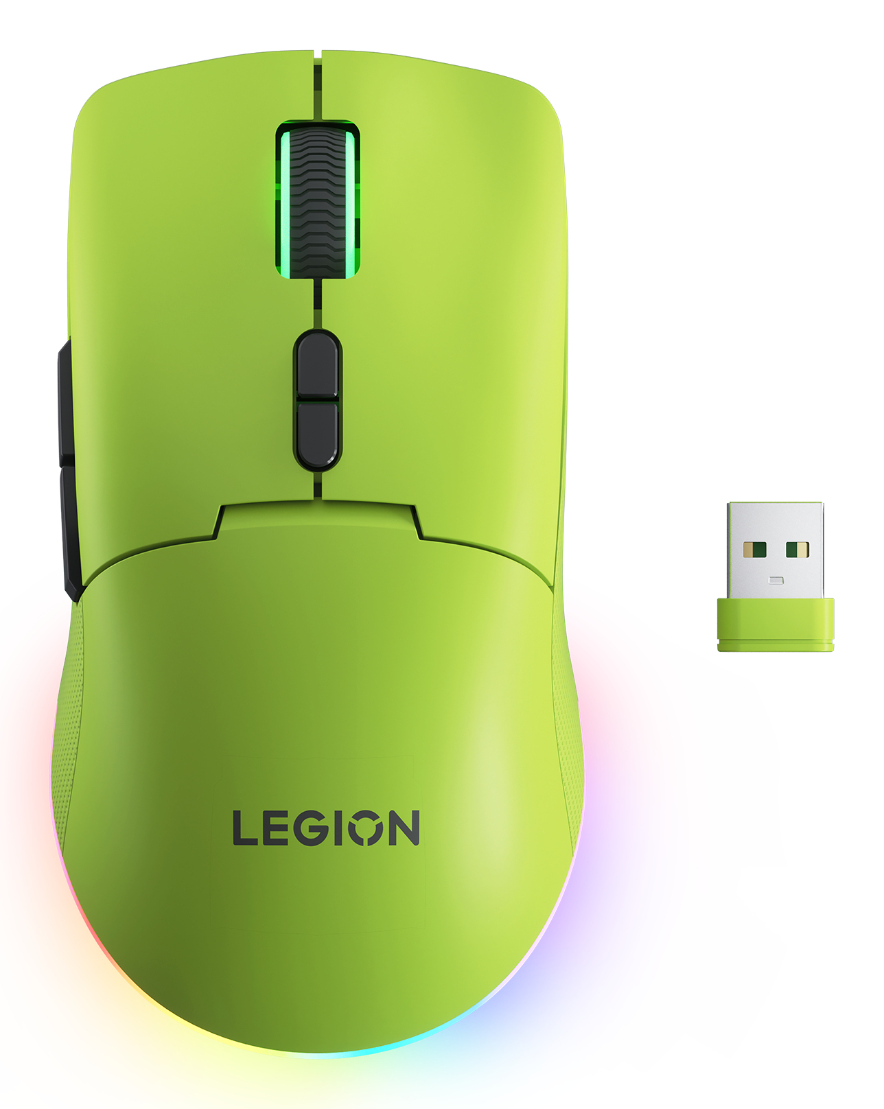 Legion M220 ratón Juego Ambidextro RF Wireless + Bluetooth + USB Type-C Óptico 5000 DPI