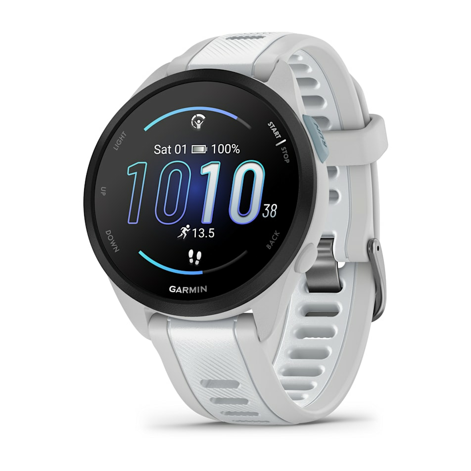 Forerunner 165 Music 3,05 cm (1.2") AMOLED 43 mm Digital 390 x 390 Pixeles Pantalla táctil Gris GPS (satélite)