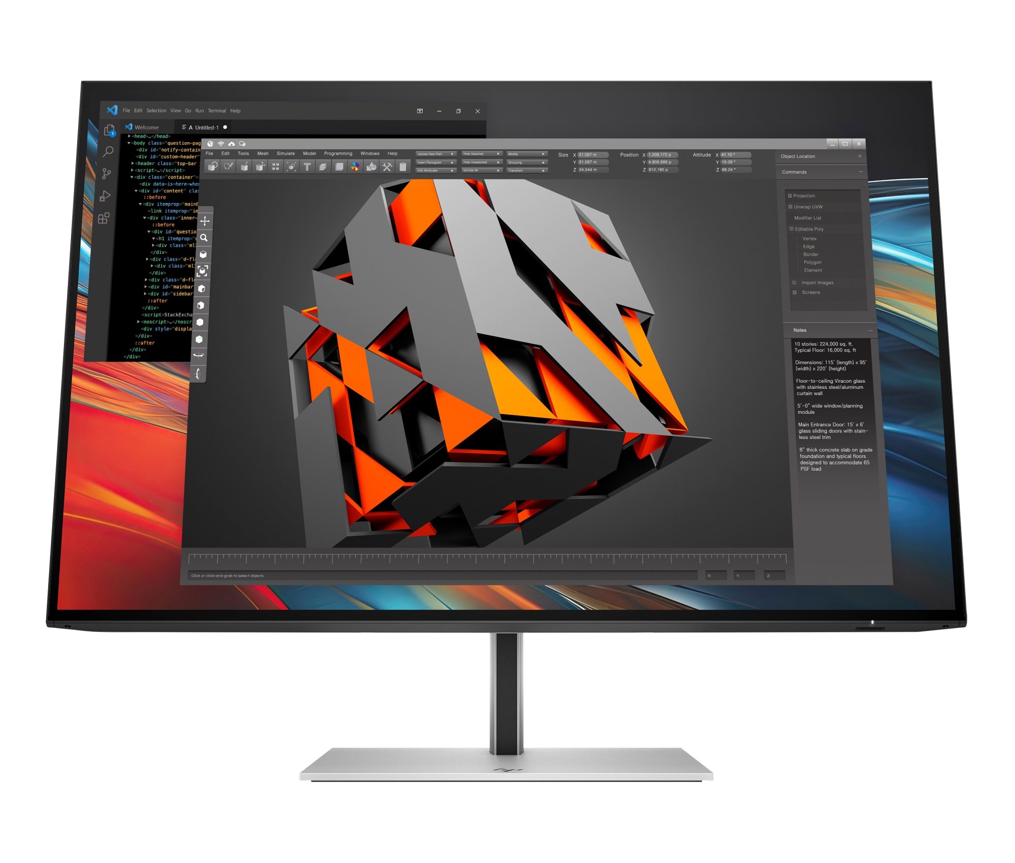 Monitor Pro de la serie 7 de 24 pulgadas con resolución WUXGA: 724pn