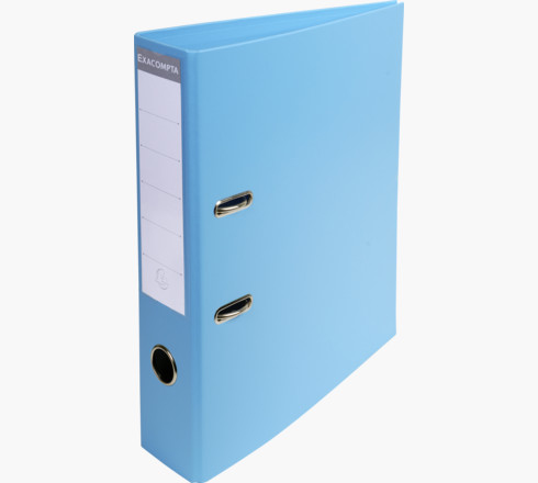 53702E carpeta de cartón A4 Azul