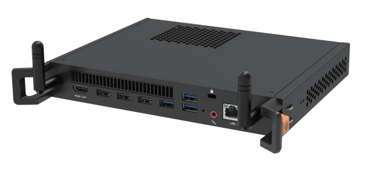 MT71F PCs/estación de trabajo Intel® Core i7 i7-12650H 16 GB DDR4-SDRAM 256 GB SSD Windows 11 Pro Mini PC Negro