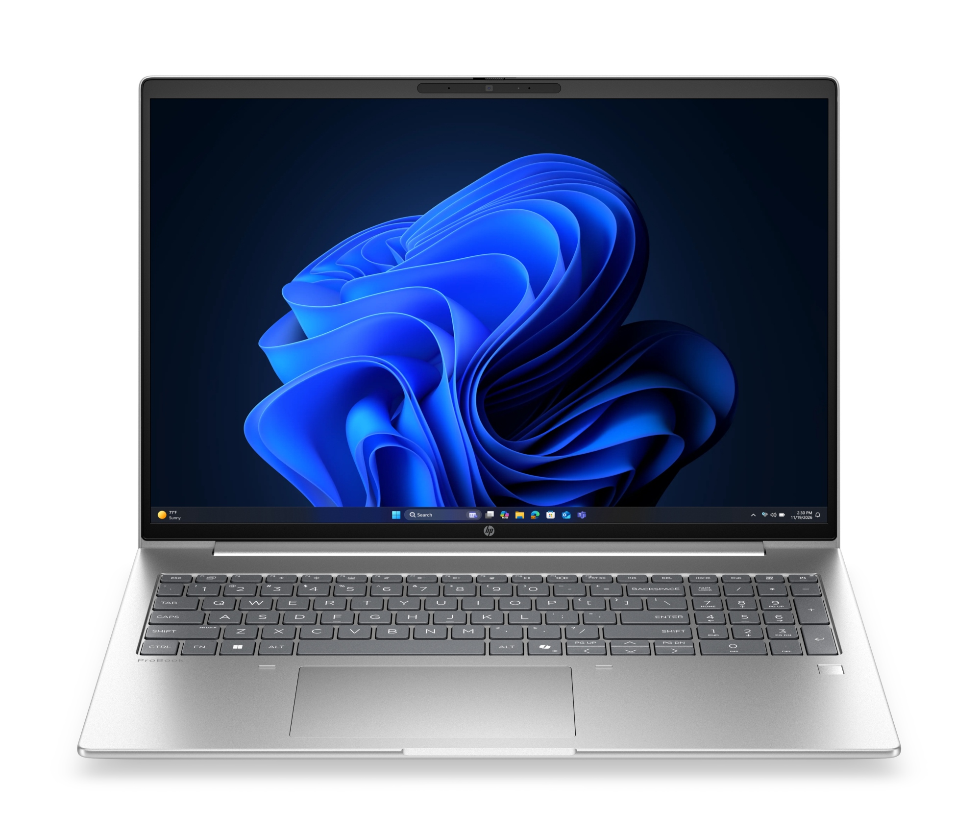 DU1C6AT ordenador portatil AMD Ryzen 7 250 Portátil 40,6 cm (16") WUXGA 32 GB LPDDR5x-SDRAM 512 GB SSD Wi-Fi 7 (802.11be) Windows 11 Pro Plata