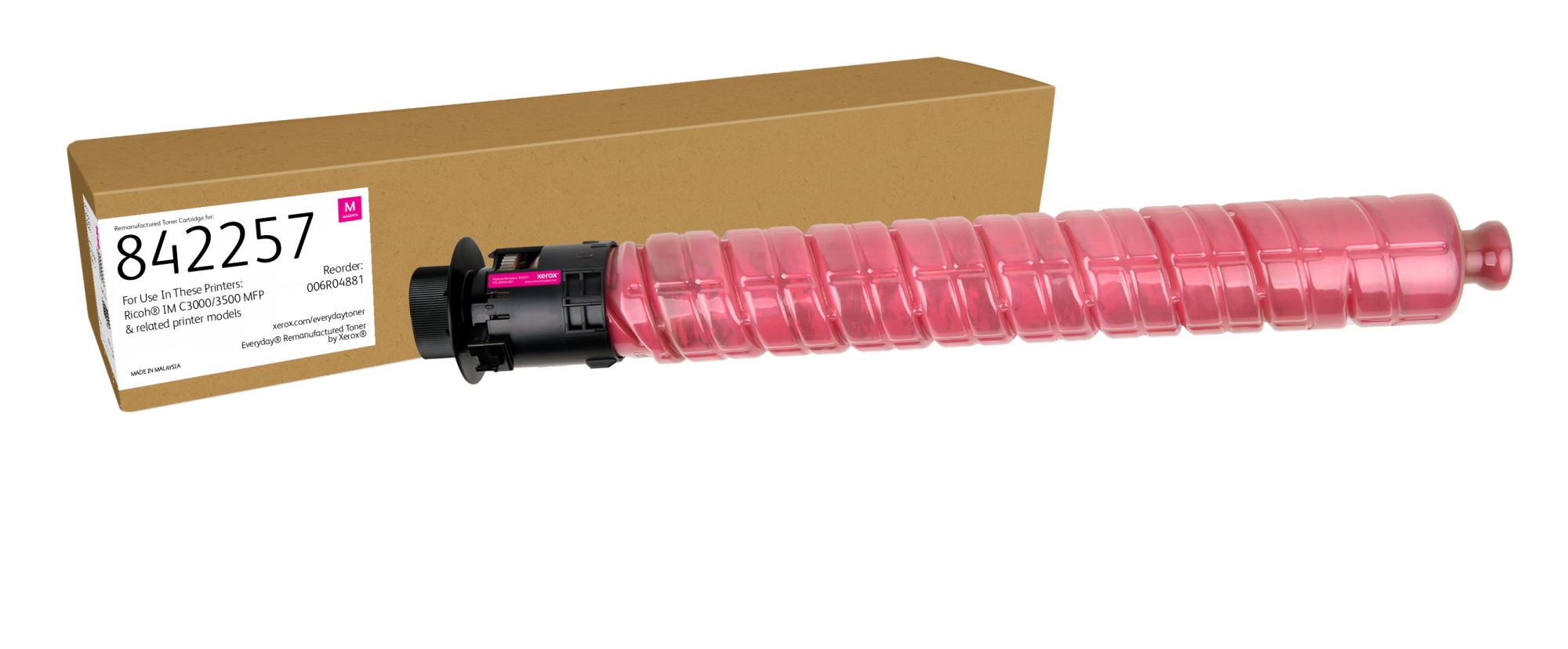 Remanufacturado Everyday Tóner Everyday Magenta remanufacturado de Xerox es compatible con Ricoh 842257, Capacidad estándar