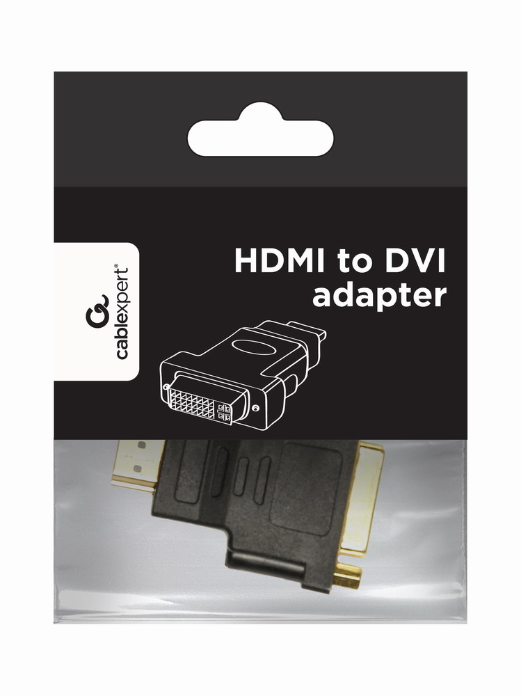HDMI - DVI, M/F Negro