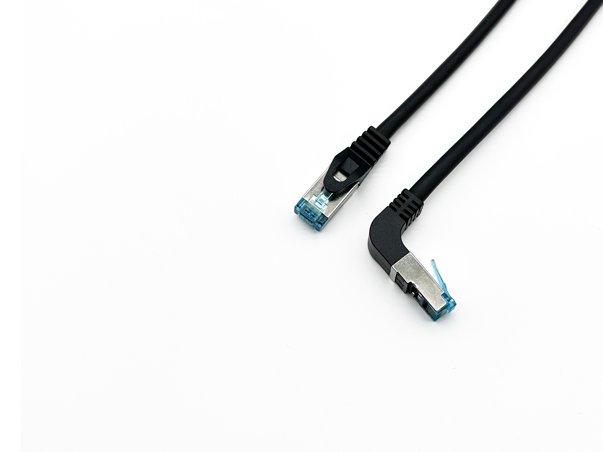 605890 cable de red Negro 1 m Cat6a S/FTP (S-STP)
