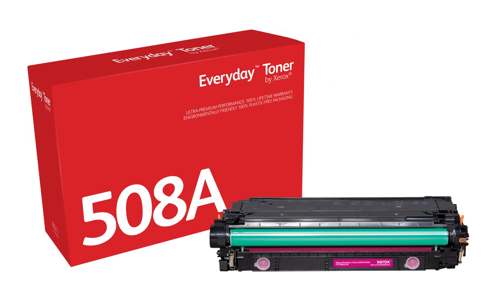 Everyday Toner Everyday Magenta di Xerox compatibile con HP 508A (CF363A), Capacidad estándar