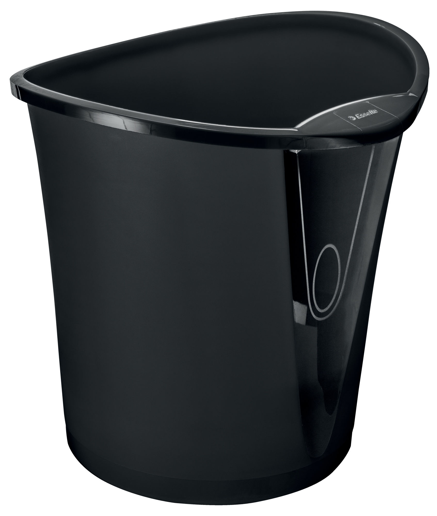 52514 cubo de basura Ovalado Polipropileno (PP) Negro