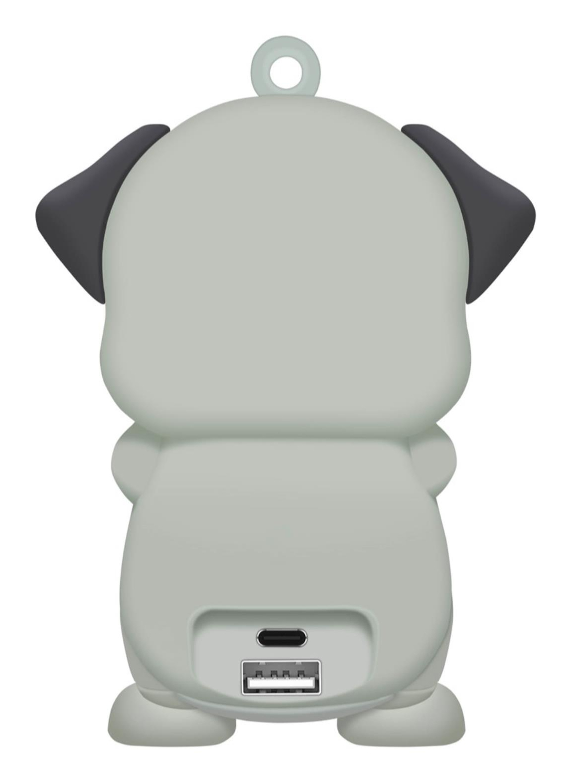 PBDOG batería externa Polímero de litio 2600 mAh Gris
