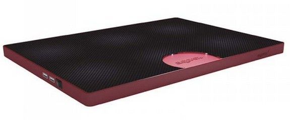 appNBC05R almohadilla fría 39,1 cm (15.4") Negro, Rojo