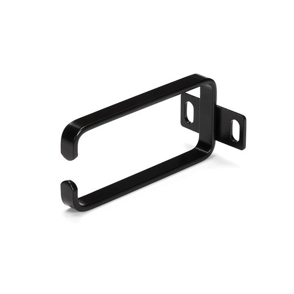 Gancho D-Ring Vertical 1U Para Gestión de Cables 4,5 x 10 cm - Gestionador de Cables de Montaje en Rack Para Armarios de Servidores de 19" y 10" - Anilla en D