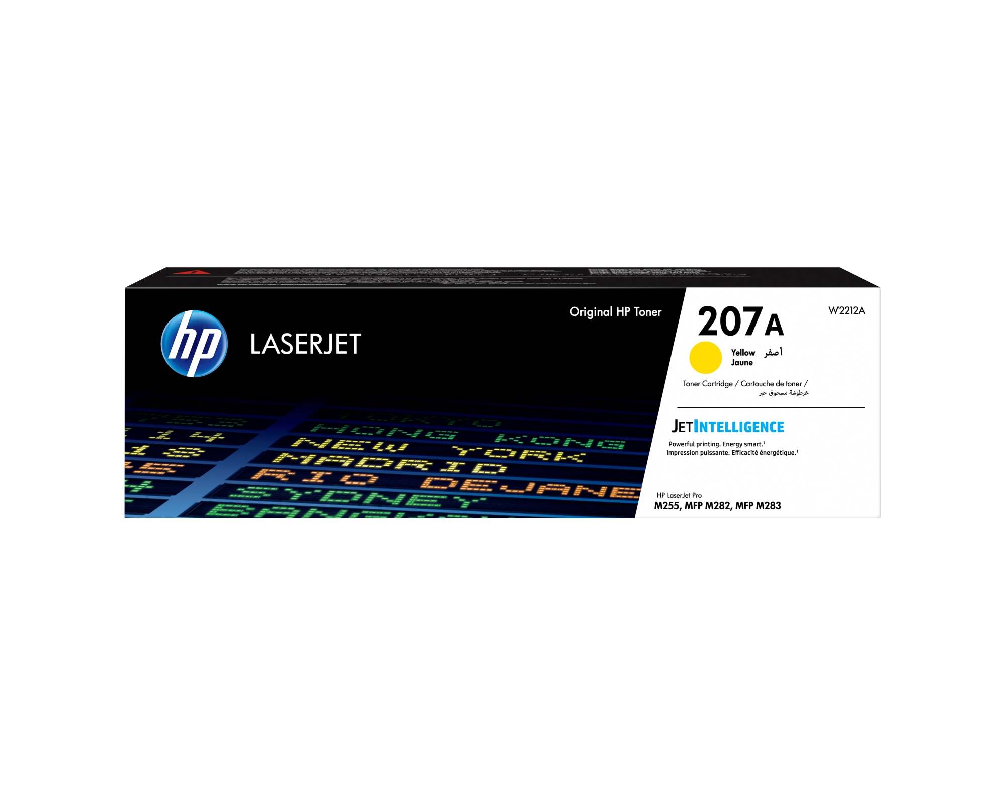Cartucho de tóner Original 207A LaserJet amarillo