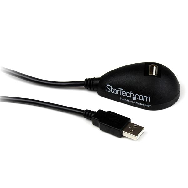 Cable de 1,5m de Extensión Alargador USB 2.0 de Sobremesa - Macho a Hembra USB A