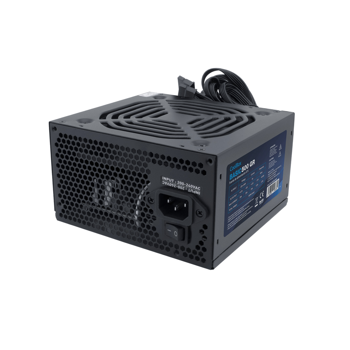 FUENTE DE ALIMENTACION ATX BASIC 500GR 500W