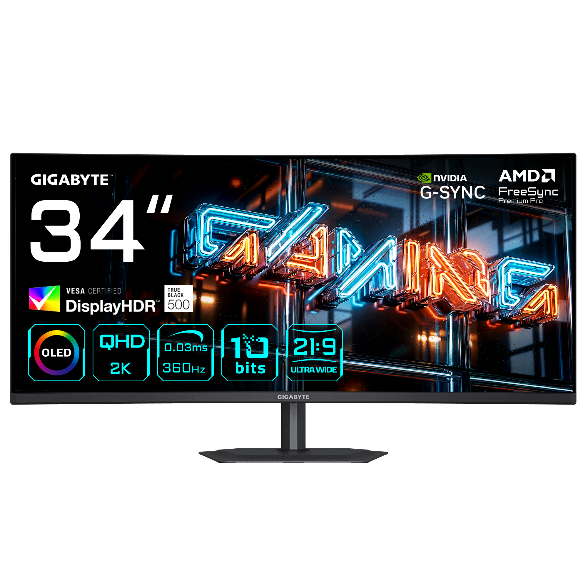 MO34WQC36 Monitor Gaming Curvo 34 WQHD