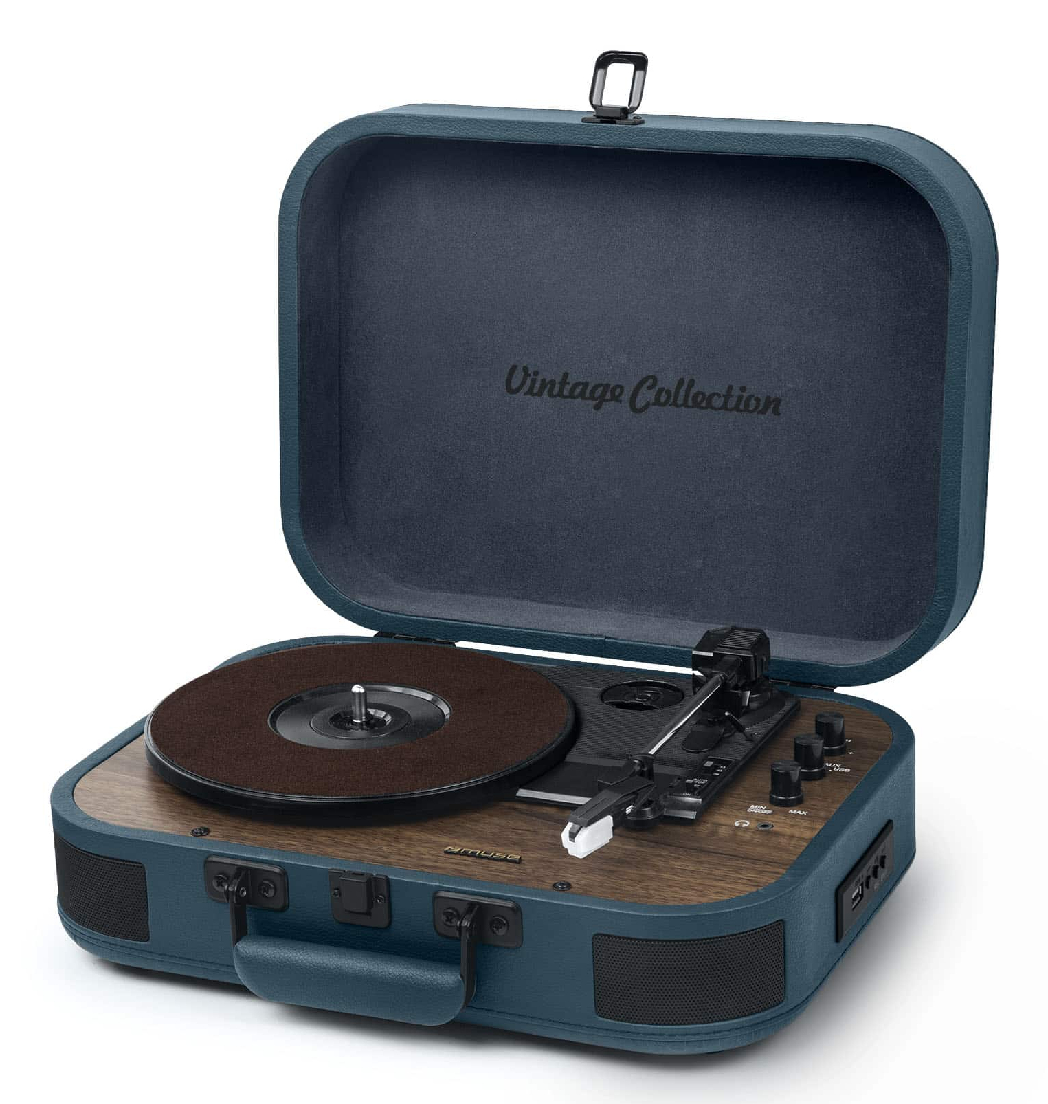MT-201 OB tocadisco Tocadiscos de tracción directa Azul Automático