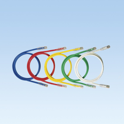 Category 6 UTP Patch Cord for Use with NetKey Category 6 Components cable de red Blanco 1 m U/UTP (UTP)