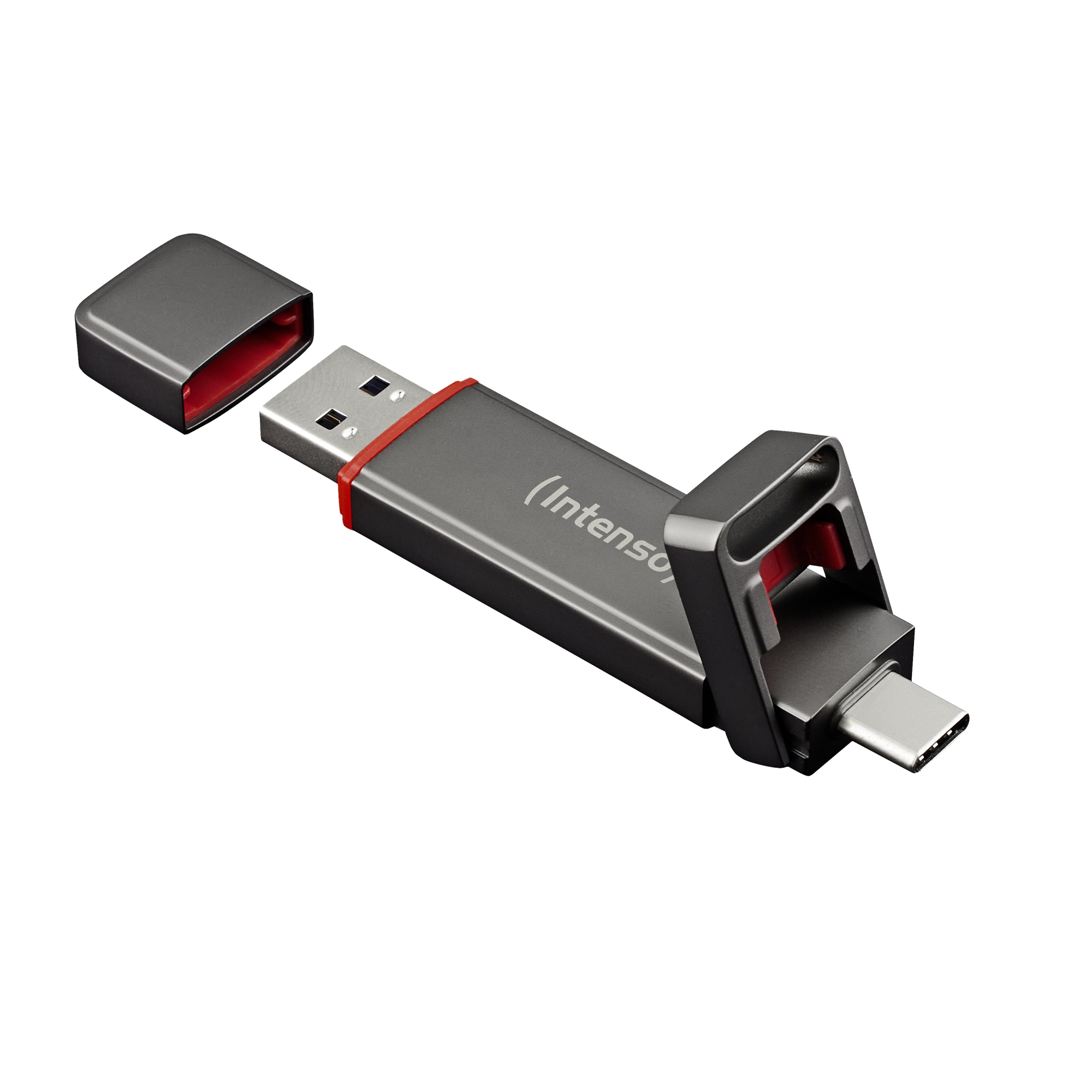 3850440 unidad externa de estado sólido 250 GB USB Type-A / USB Type-C 3.2 Gen 1 (3.1 Gen 1) Antracita