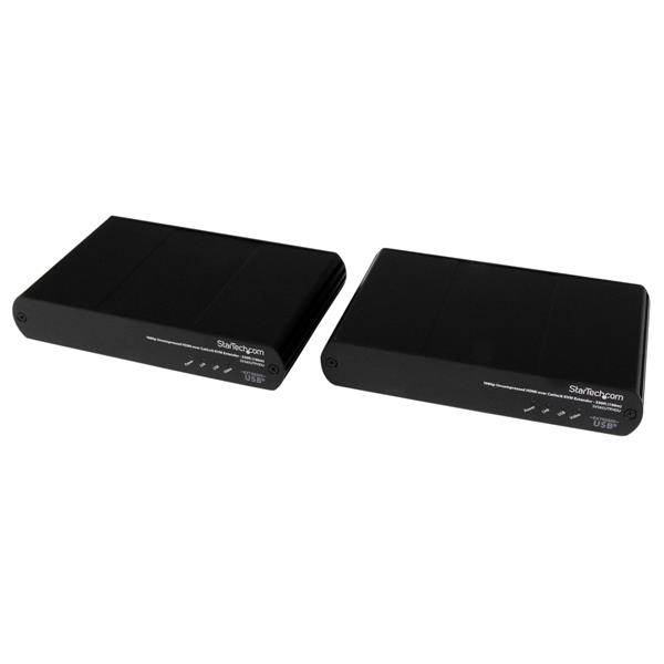 Extensor de Consola KVM HDMI USB por Cable Cat5e / Cat6 con Vídeo 1080p HD Sin Comprimir - 100m