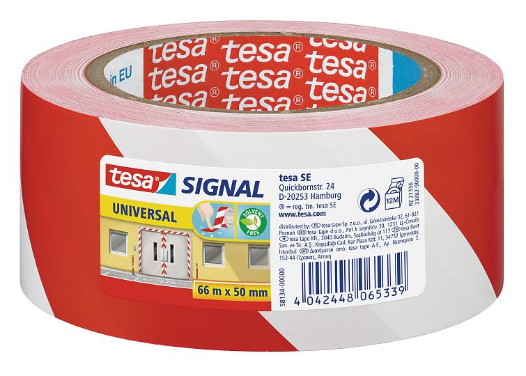 Signal Universal cinta de barrera 66 m
