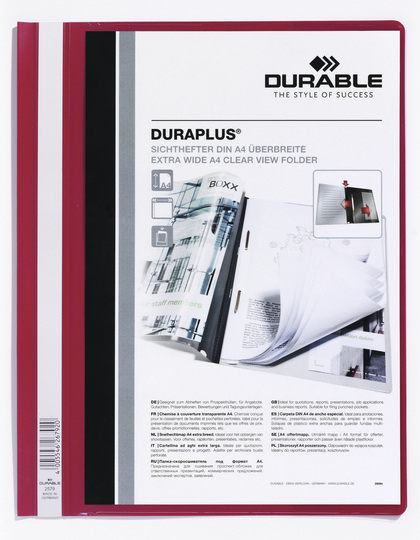 DURAPLUS archivador Rojo
