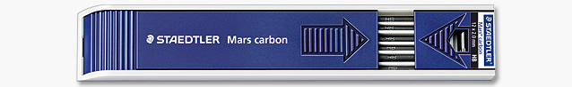 Mars carbon mina de repuesto H