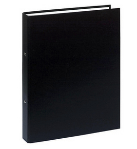 54371E carpeta de cartón A4 Negro