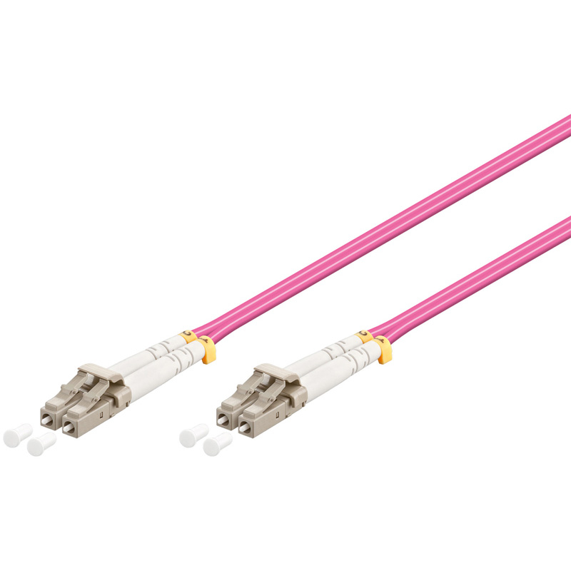 WPC-FP4-5LCLC-075 Cable de fibra óptica e InfiniBand 7,5 m LC Violeta