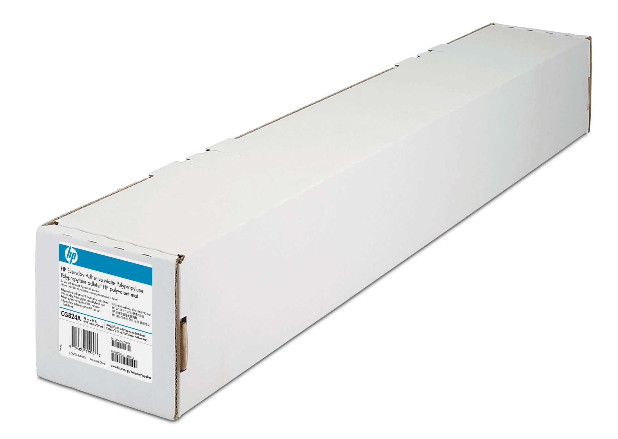 Polipropileno adhesivo mate Everyday - 610 mm x 22,9 m, paquete de 2