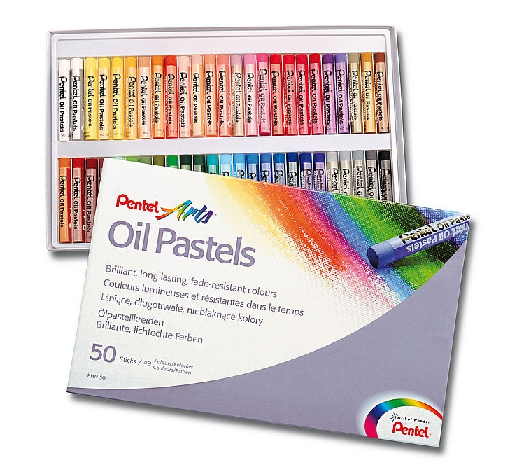 PHN-50 pastel Pastel al óleo Multicolor 50 pieza(s)
