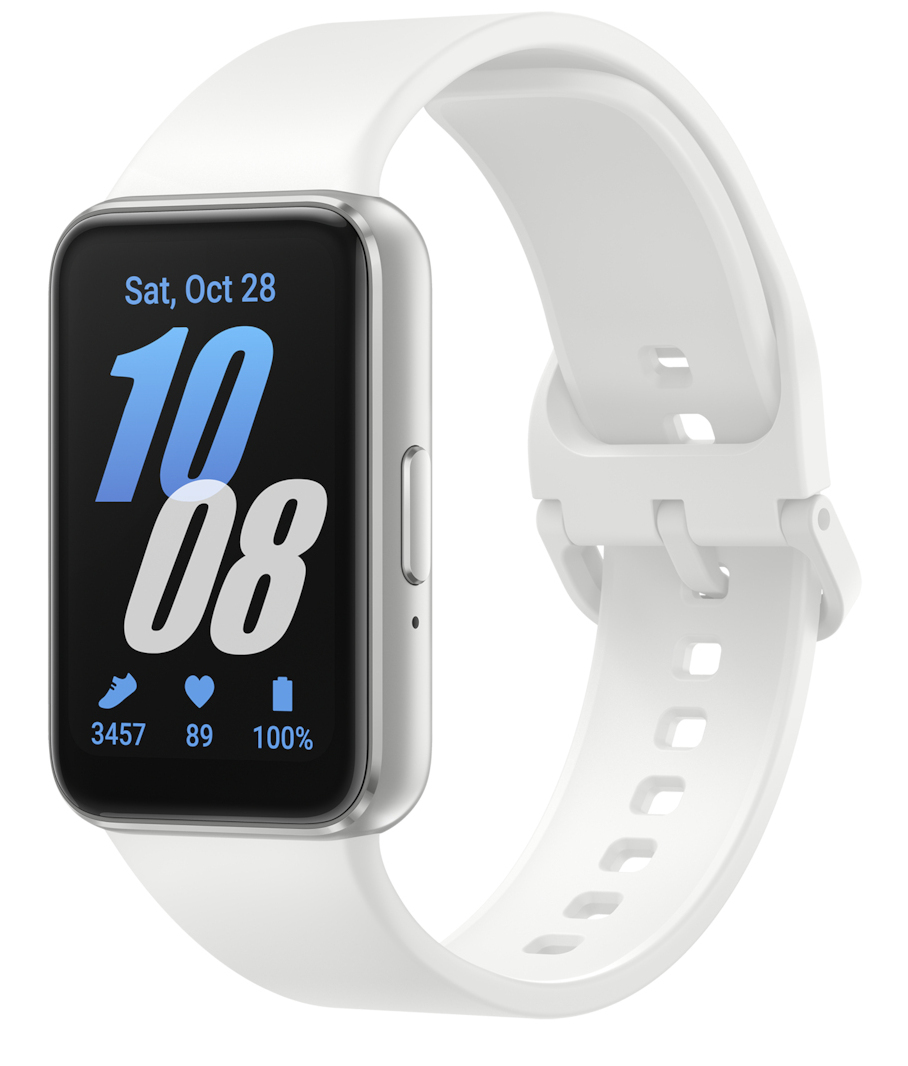 Galaxy Fit3 4,06 cm (1.6") AMOLED 40 mm Digital 256 x 402 Pixeles Pantalla táctil Plata