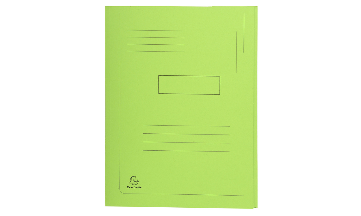445013E carpeta Caja de cartón Verde A4