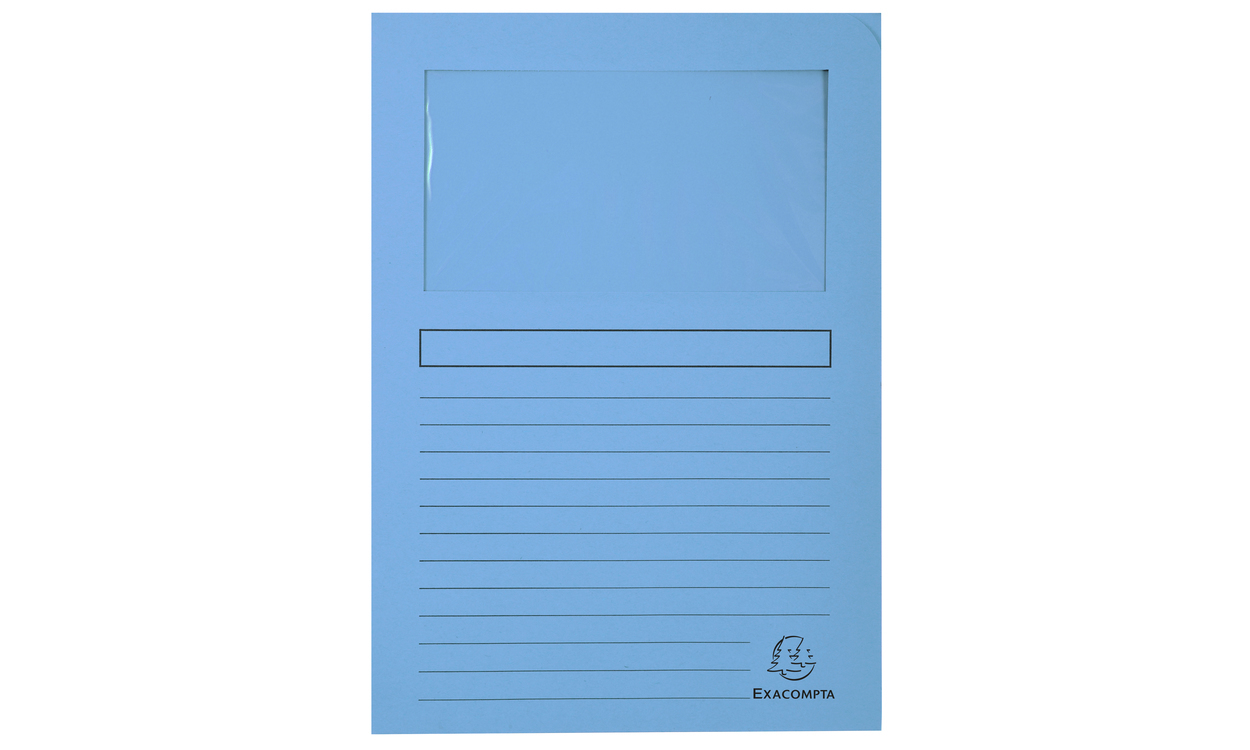 50106E carpeta Caja de cartón Azul A4