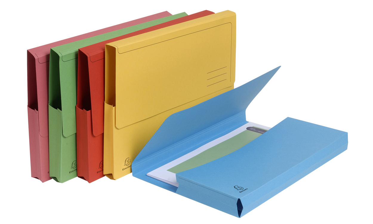 46970E carpeta Caja de cartón Multicolor A4