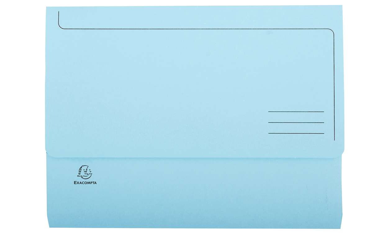 46772E carpeta Caja de cartón Azul A4
