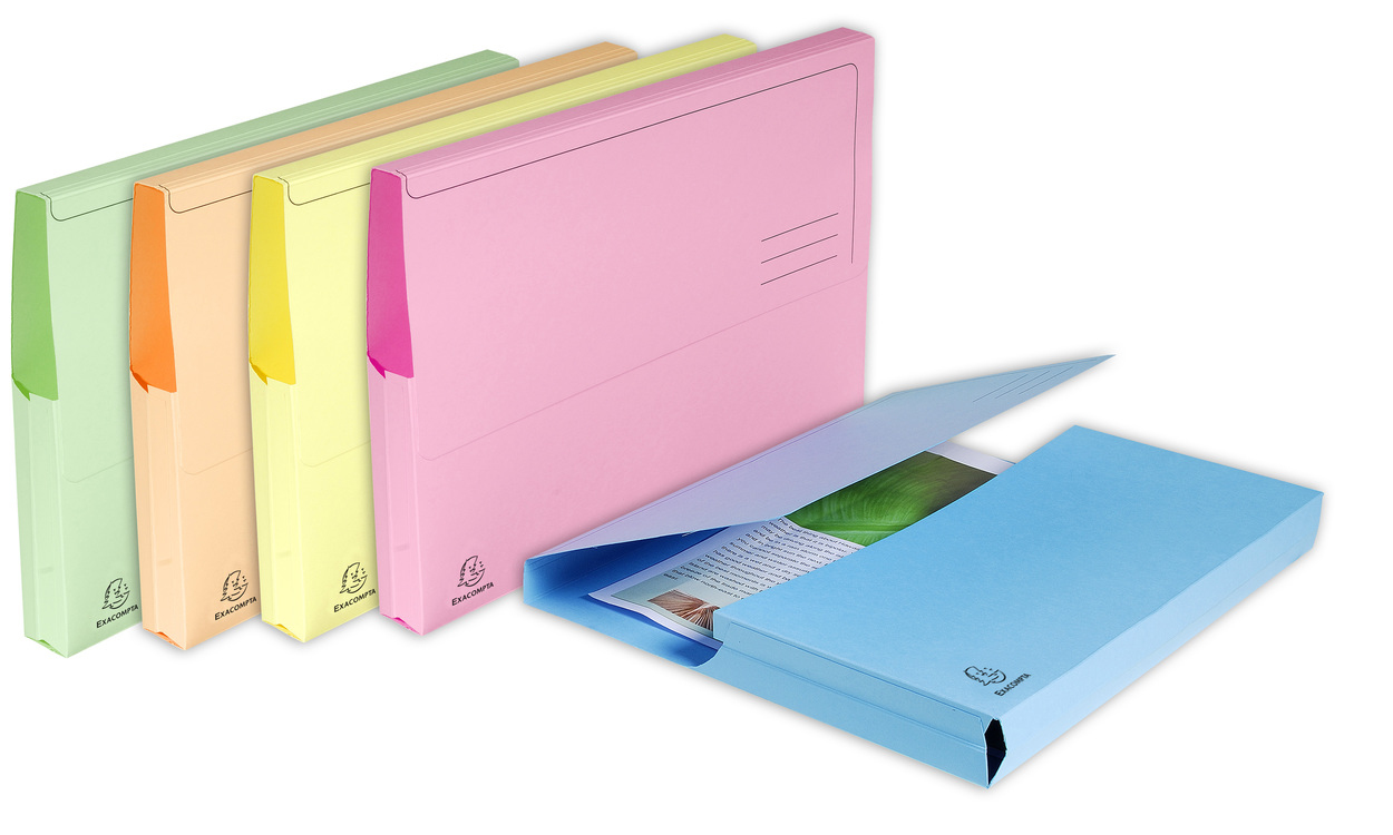 46770E carpeta Caja de cartón Multicolor A4