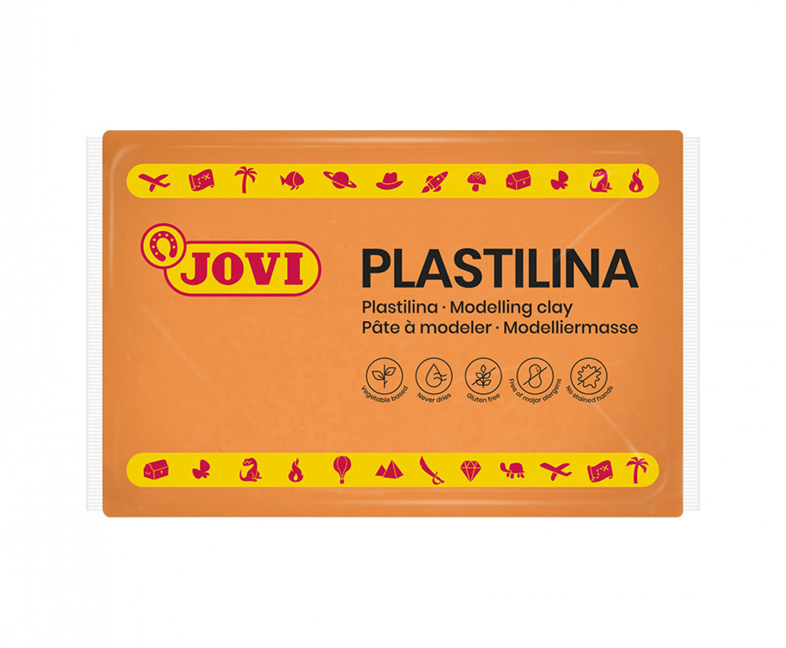 PLASTILINA Pasta de modelar 5,25 kg Naranja 1 pieza(s)