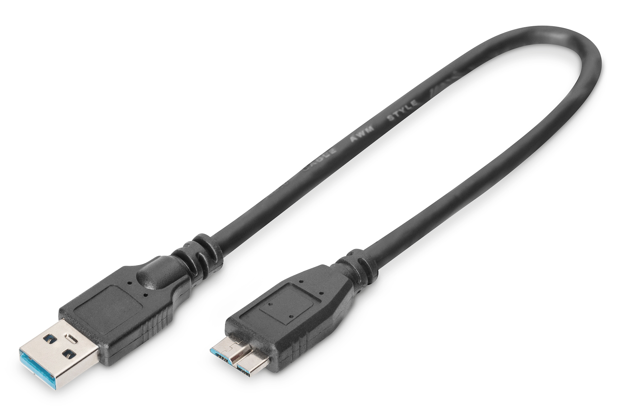 Cable de conexión USB-A - Micro-B, 0,25 m
