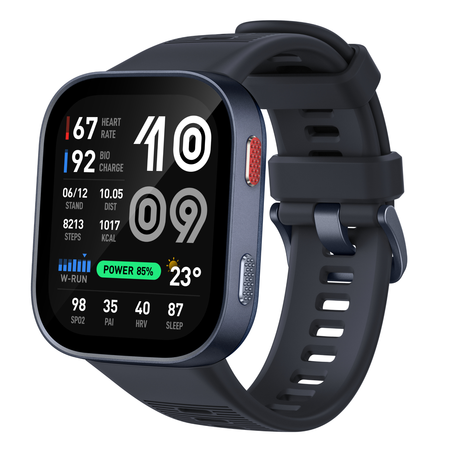 Bip Max 5,26 cm (2.07") AMOLED Digital 432 x 514 Pixeles Pantalla táctil Azul GPS (satélite)