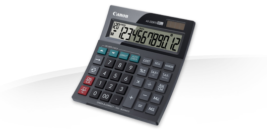 AS-220RTS calculadora Escritorio Pantalla de calculadora Negro