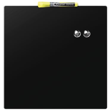 Pizarra hogar magnética 360x360mm negra
