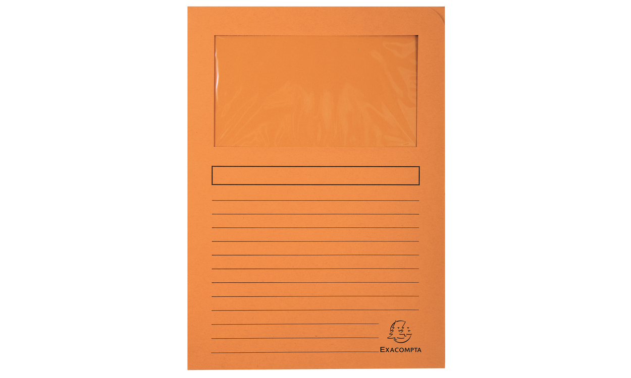 50104E carpeta Caja de cartón Naranja A4