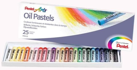 0100525 pastel Pastel al óleo Multicolor 25 pieza(s)
