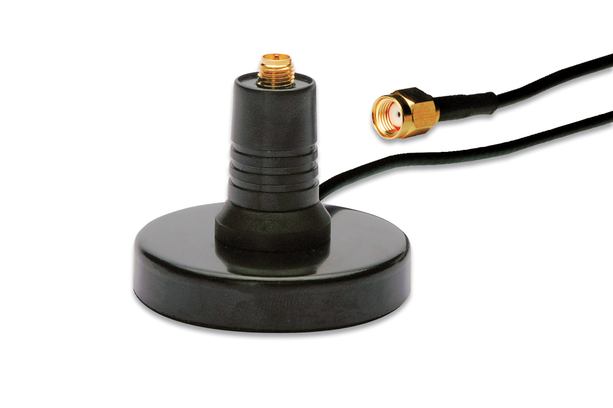 Soporte magnético para antenas inalámbricas LAN