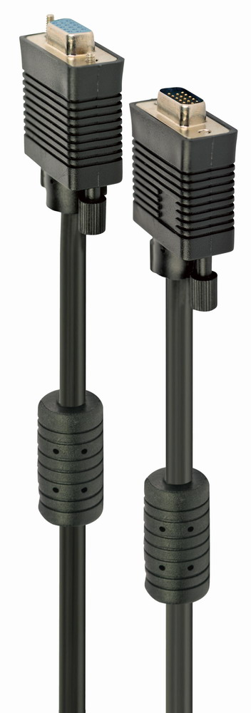 VGA M/F 1.8m cable VGA 1,8 m VGA (D-Sub) Negro