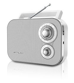 M-051 RW Portátil Analógica Blanco