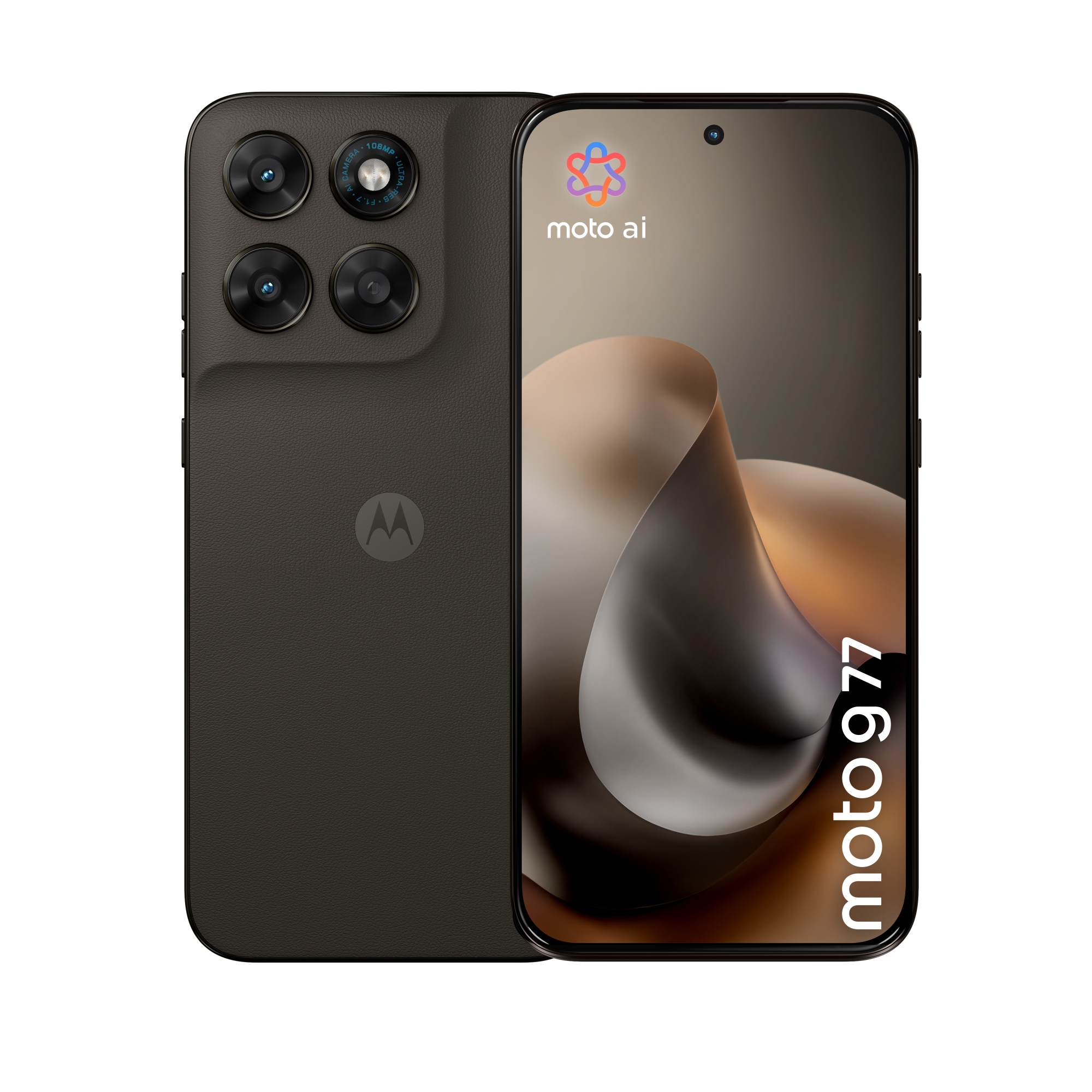 moto g77 17,3 cm (6.8") Ranura híbrida Dual SIM Android 16.0 5G USB Tipo C 8 GB 256 GB 5200 mAh Negro