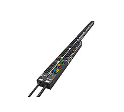 EBAB03 unidad de distribución de energía (PDU) 16 salidas AC 0U Negro