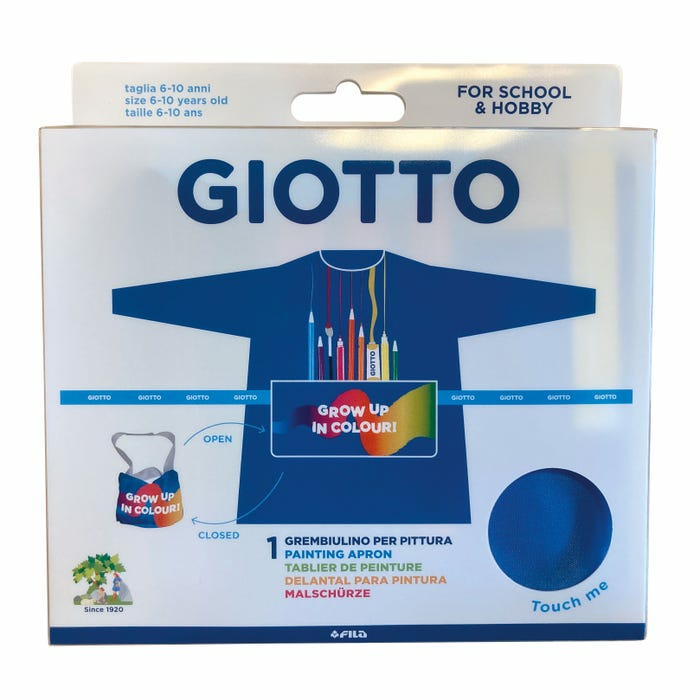 F658900 babero para pintura Niños Azul