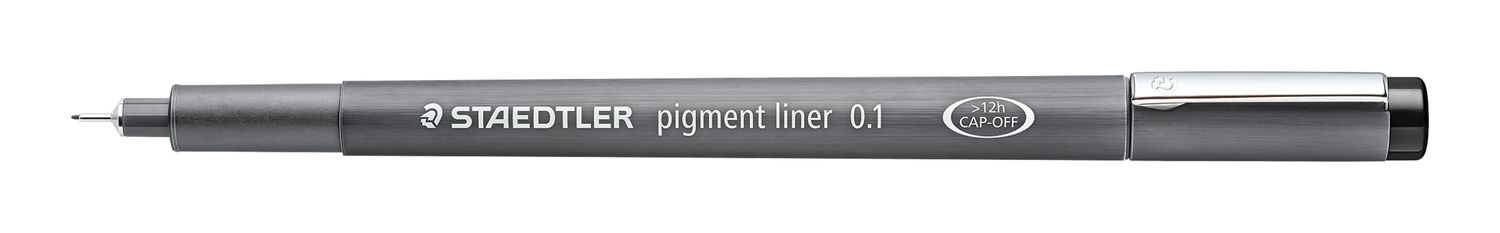 Pigment Liner 308 rotulador de punta fina Fino Negro 10 pieza(s) 308 01-9