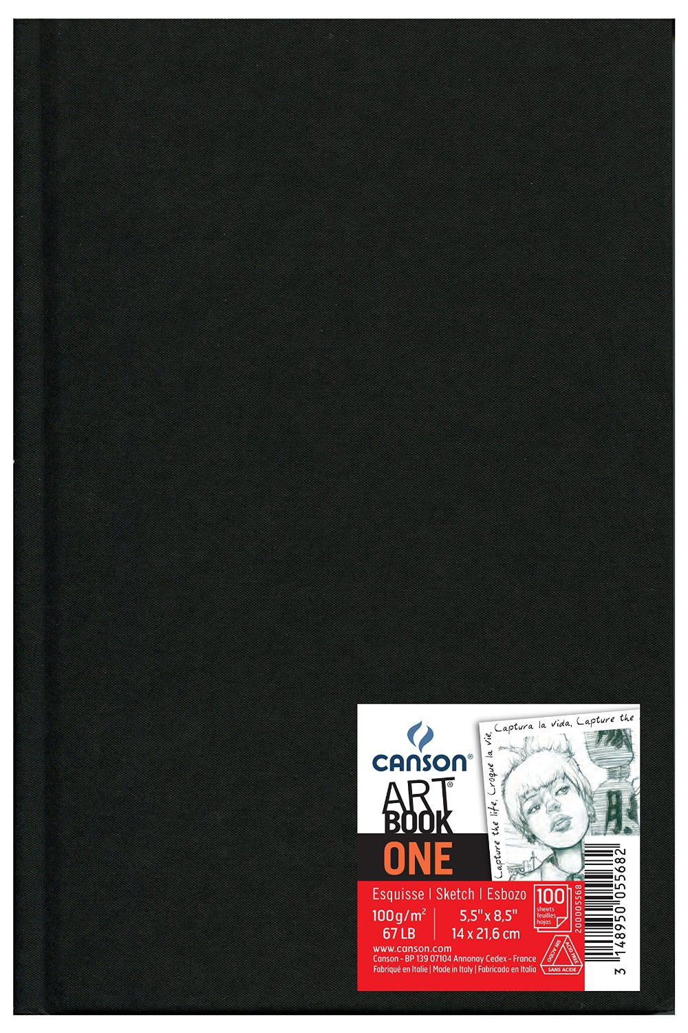 Art Book One Bloc de hojas de papel para bellas artes 100 hojas